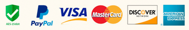 Payment cards accepted