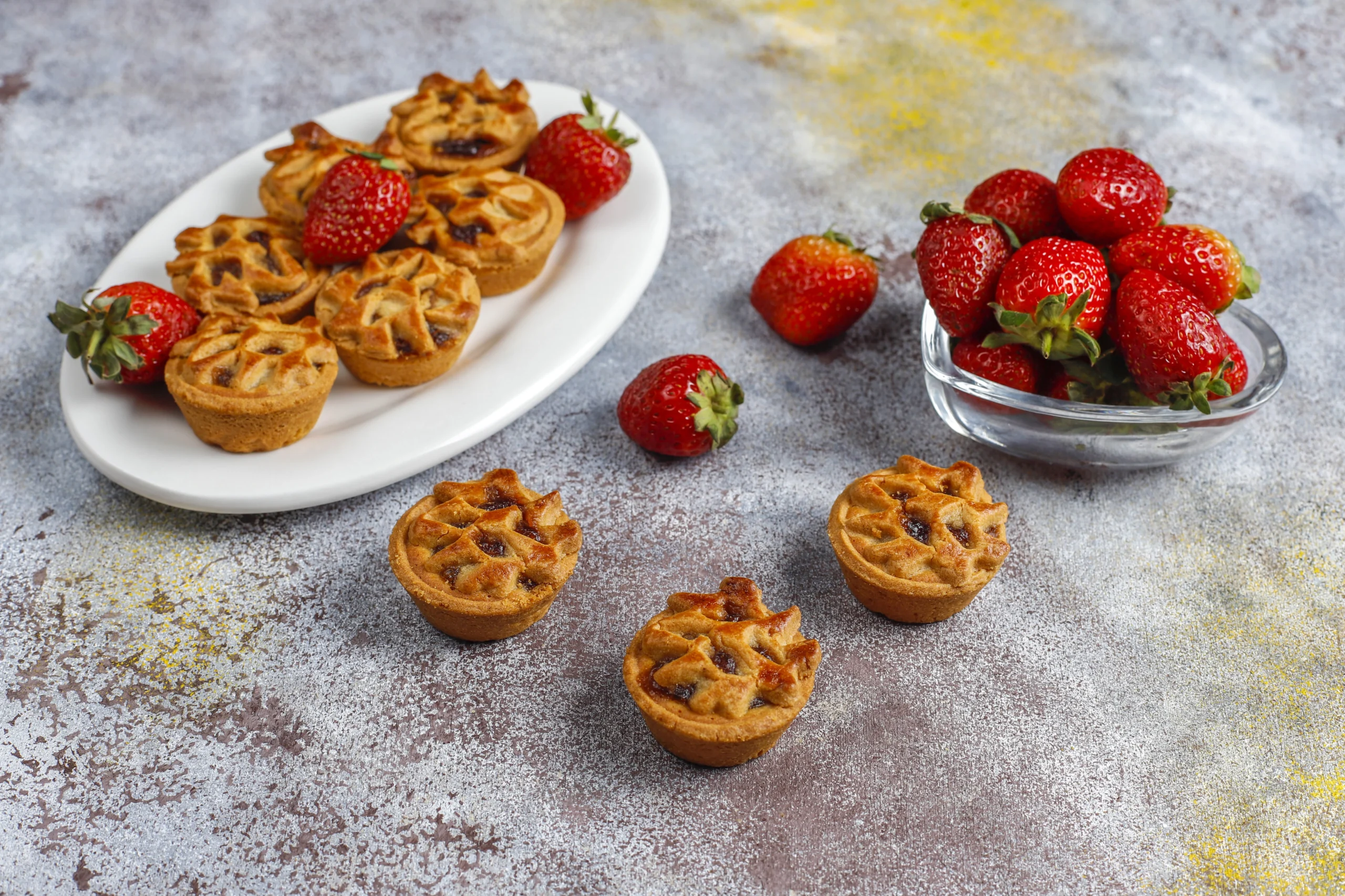 Strawberry Cake Mix Cookies