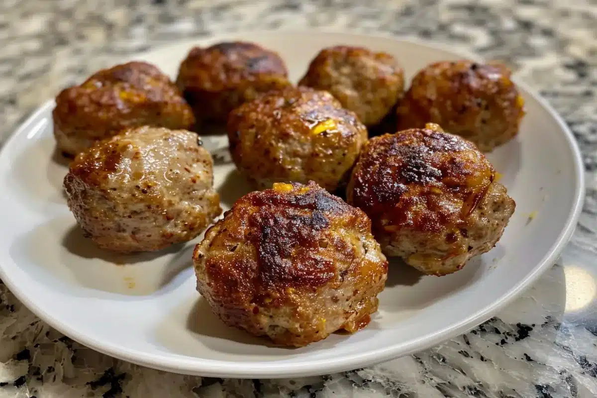 Frozen Meatballs in Air Fryer