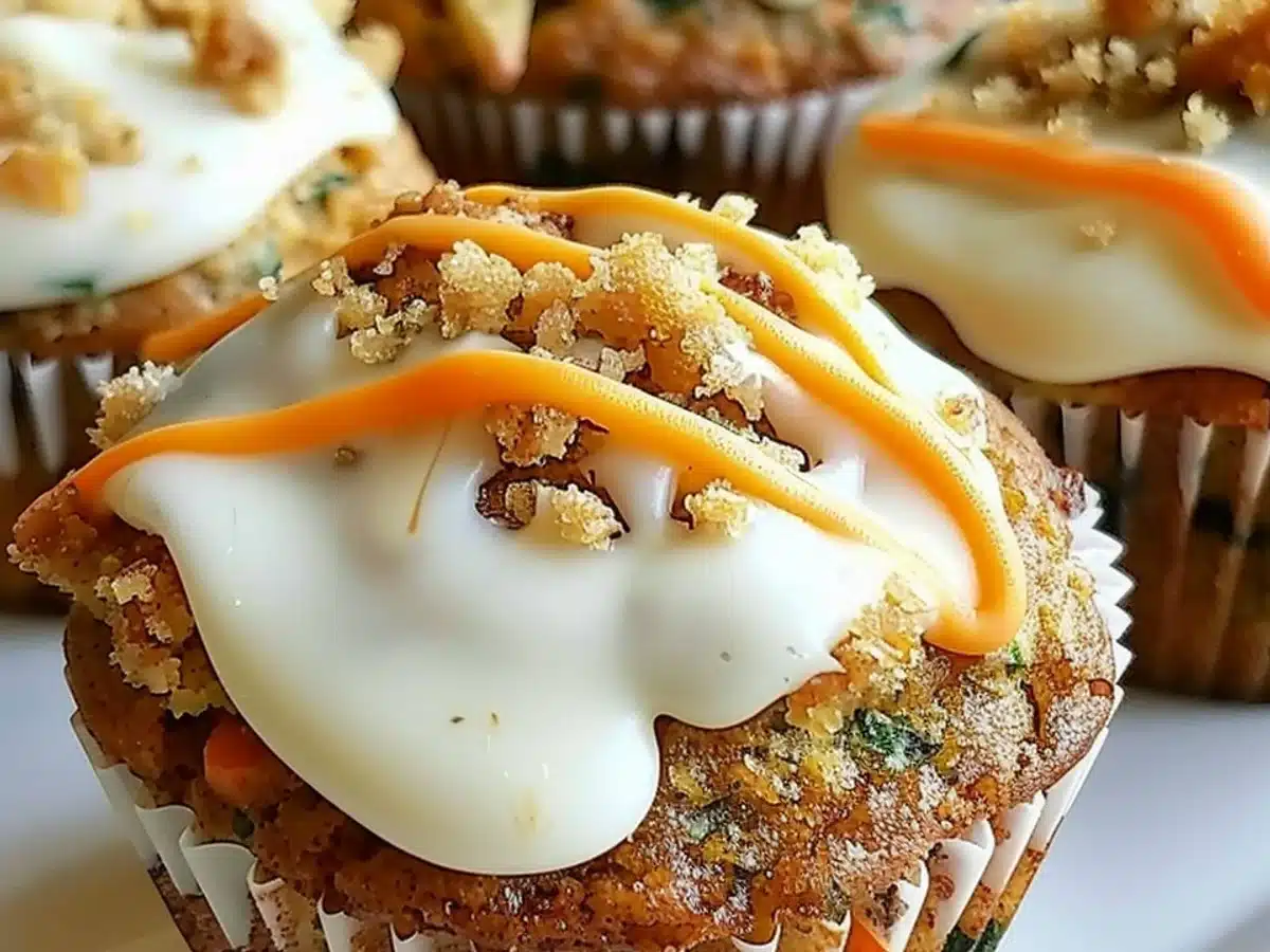 Carrot Cake Zucchini Muffins That Will Delight You!