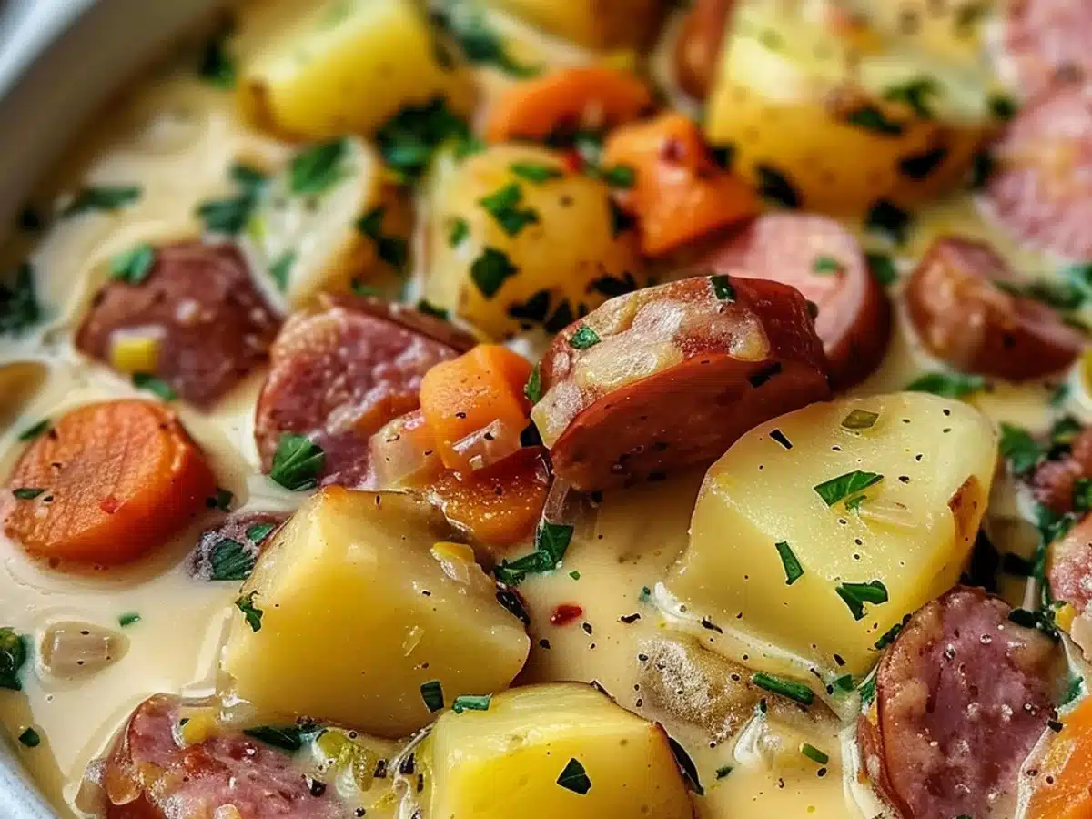 Kielbasa Potato Soup: A Comforting Bowl of Flavor!