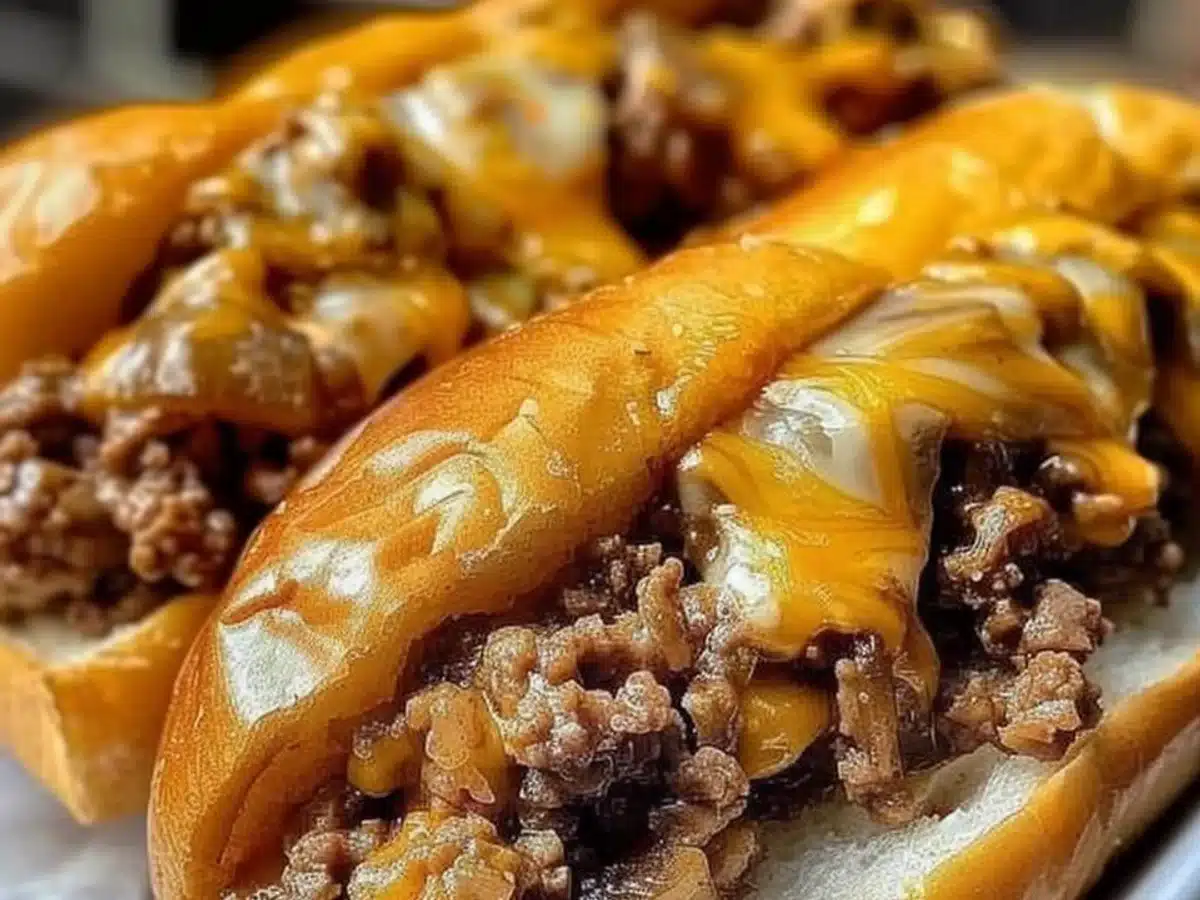 Philly Cheese Steak Sloppy Joes: A Flavorful Twist!