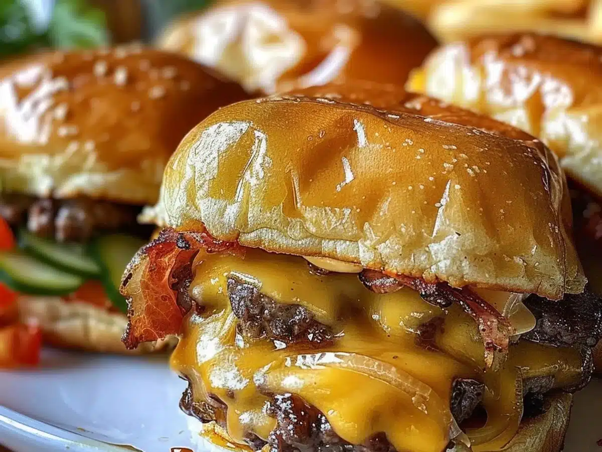 Crispy Air Fryer Cheeseburger: Irresistibly yummy!