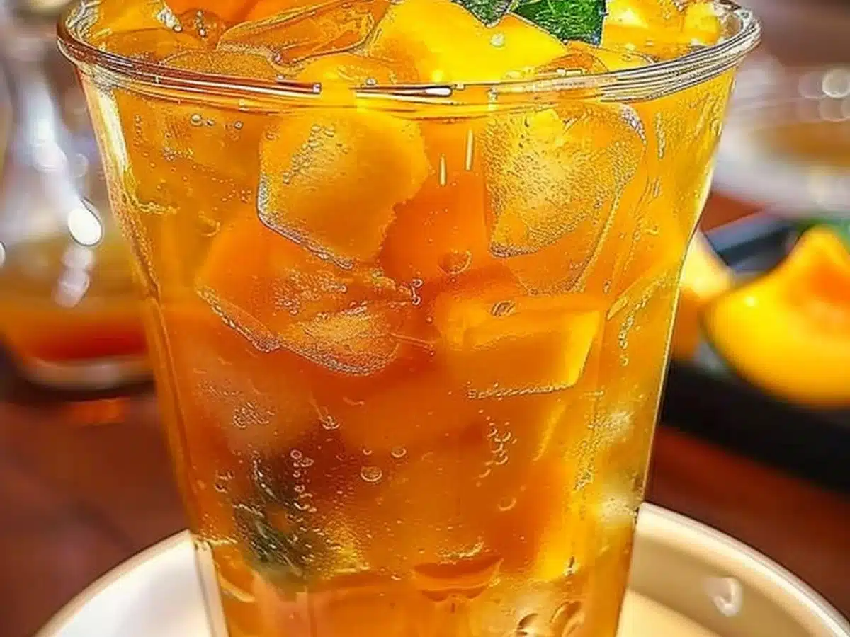 Make Refreshing Mango Iced Tea for Summer Bliss!