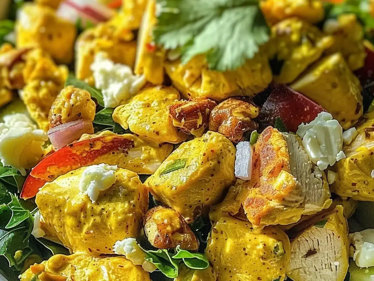 Curry Chicken Salad: A Flavorful Twist for Lunch!