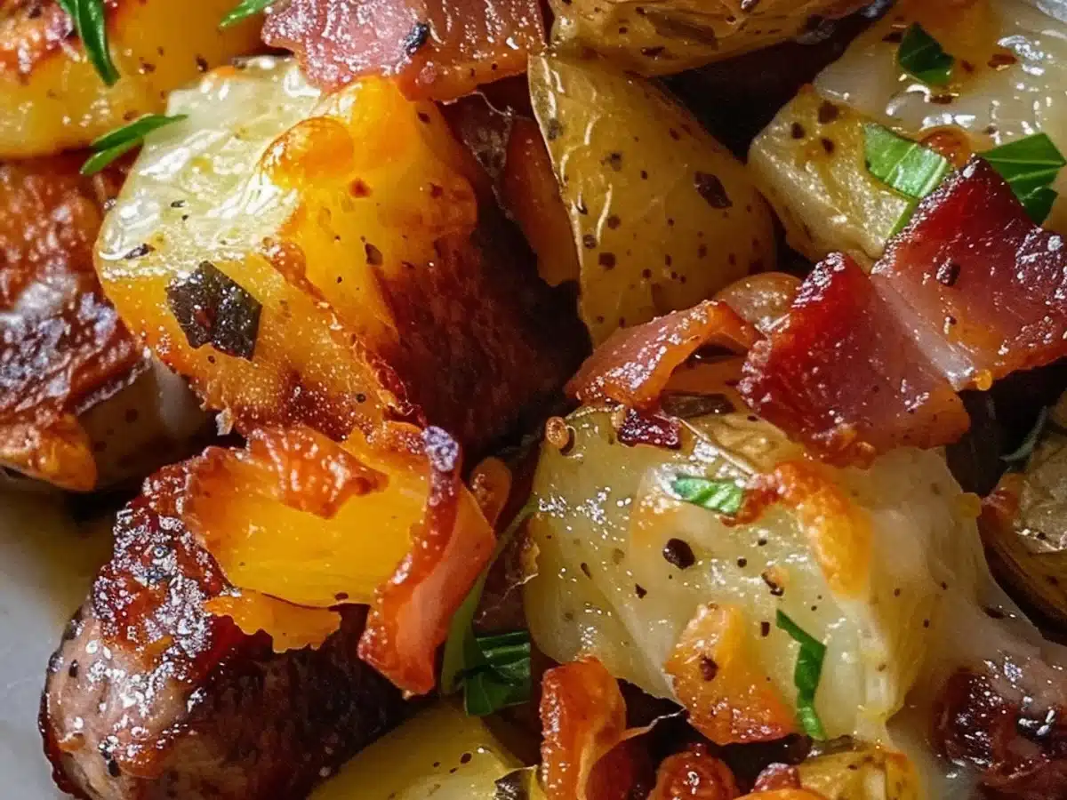 Oven-Roasted Smoked Sausage Potatoes: A Flavorful Delight!