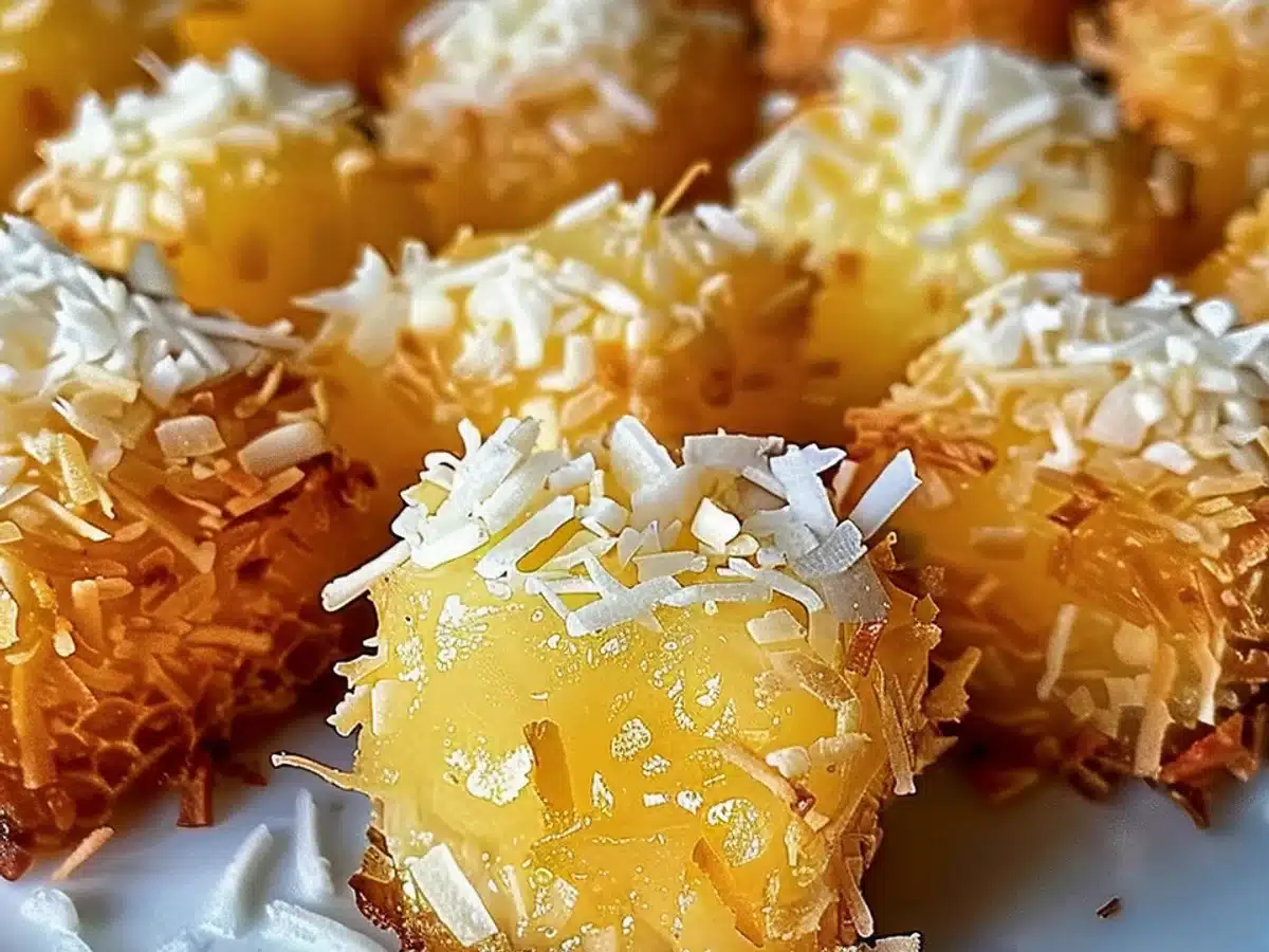 Coconut Pineapple Bites That Will Delight Your Taste Buds!