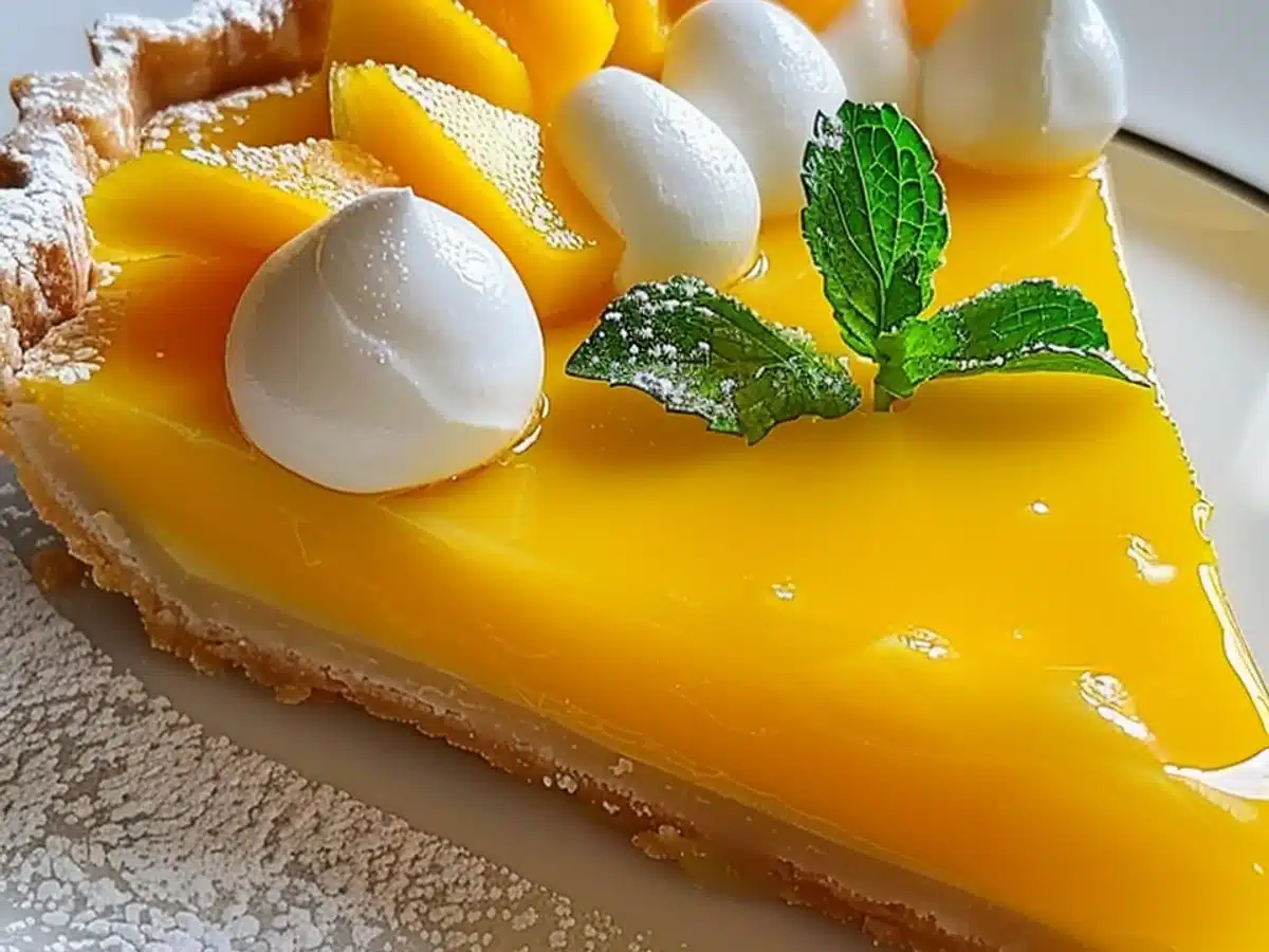 Mango Curd Tart Recipe: enjoy in Tropical Bliss Today!