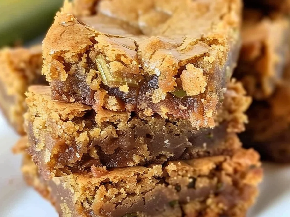 Chewy Butterscotch Zucchini Blondies You’ll Love Today!