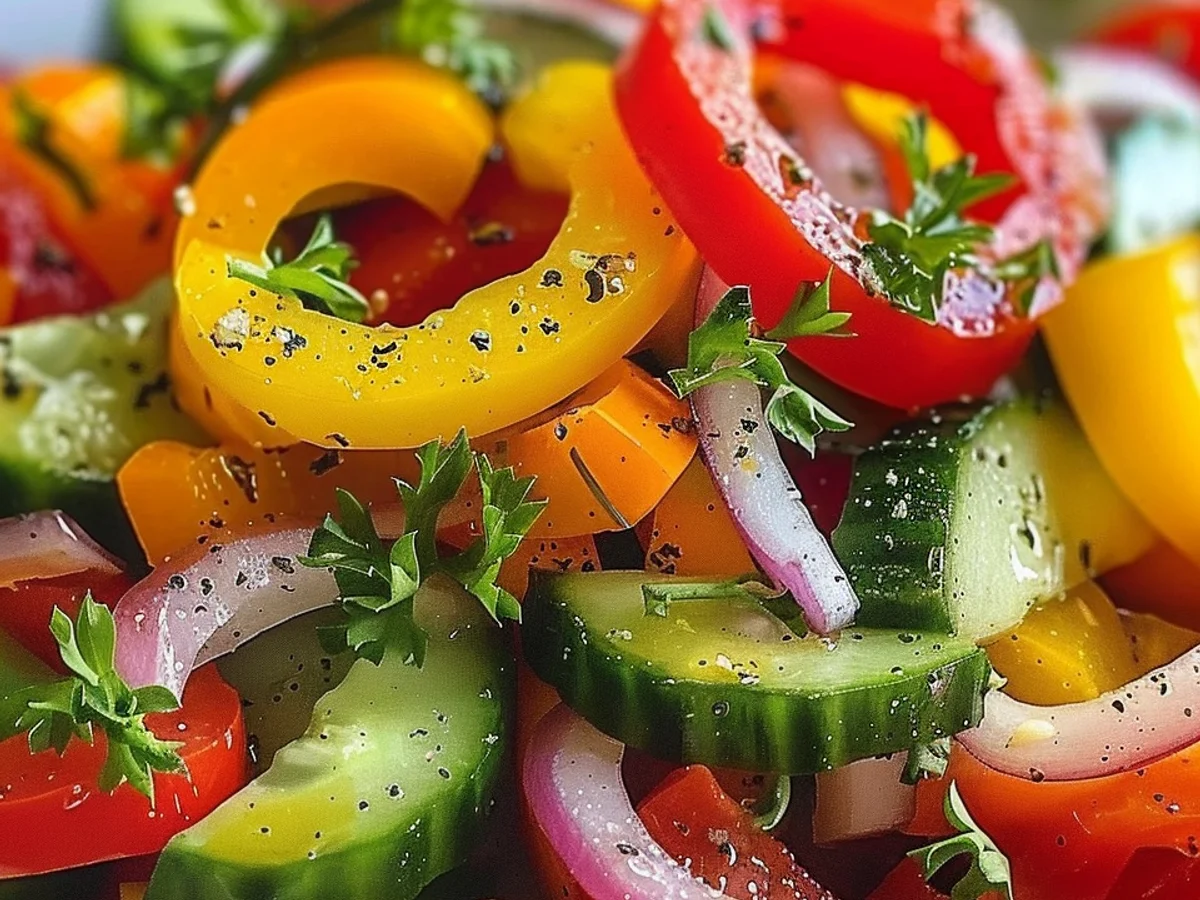 Cucumber Sweet Pepper Salad: Refresh Your Taste Buds Today!