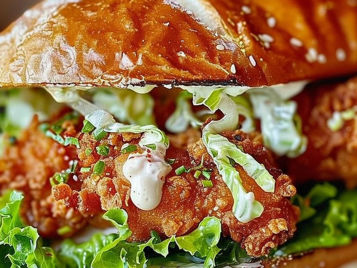 Crispy Chicken Caesar Sandwich: A Flavorful Delight Awaits!