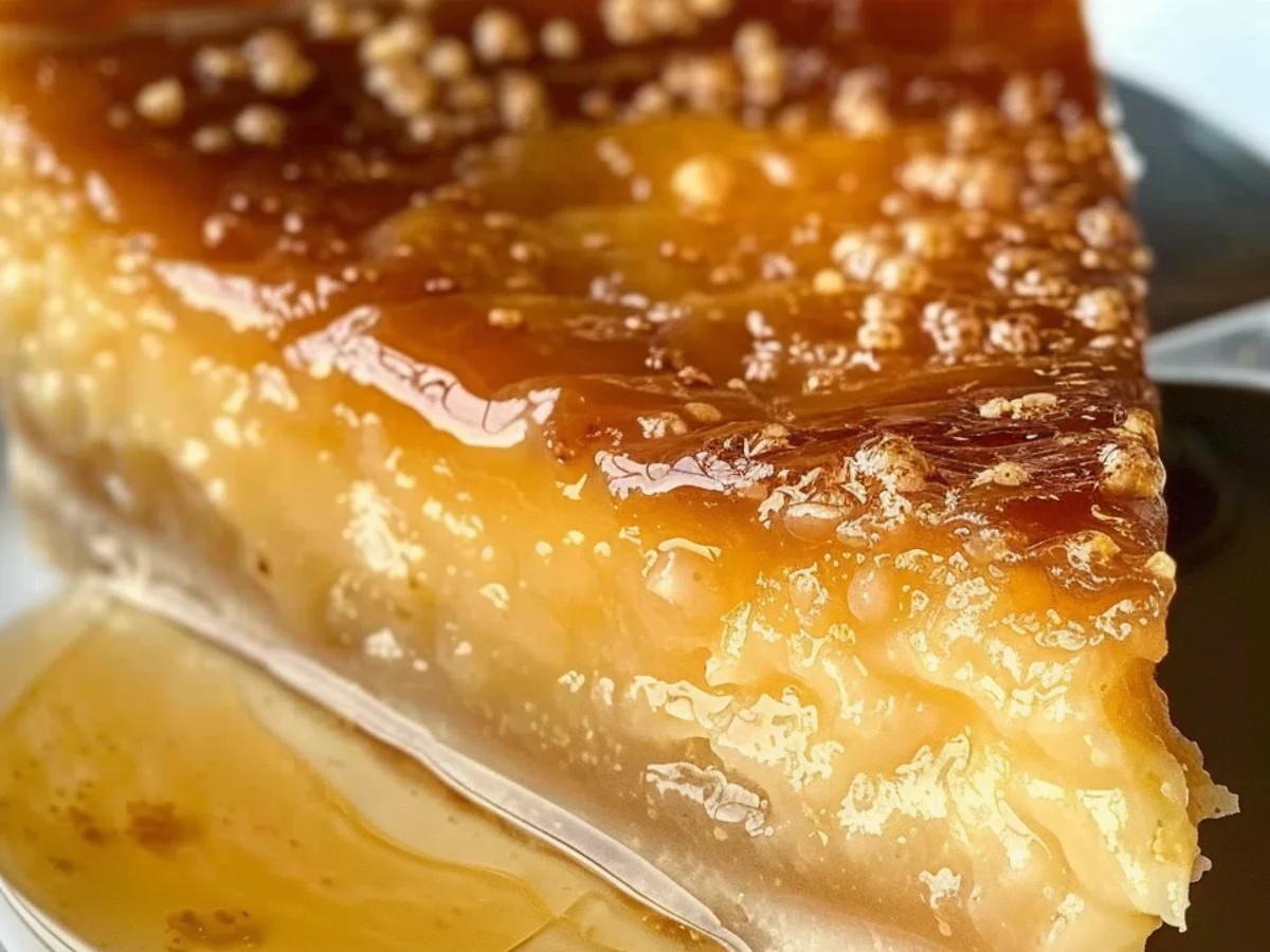 Golden Greek Honey Pie: Discover a Sweet Delight!