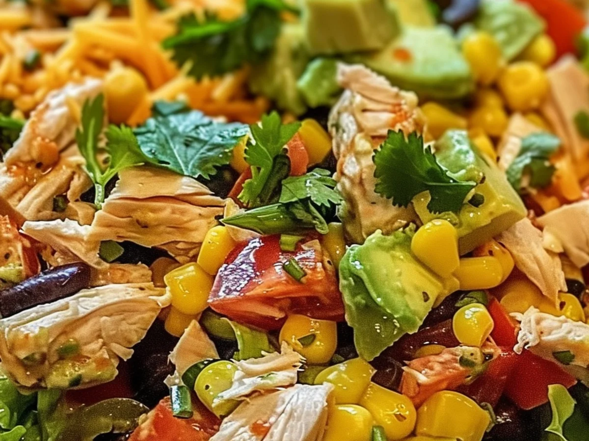 Zesty Southwest Chicken Salad Recipe You Can’t Resist!