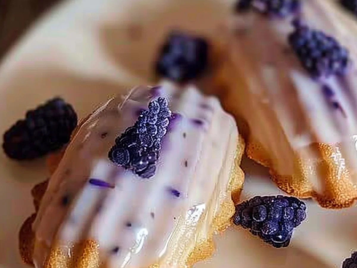 Blueberry Lavender Vegan Madeleines Recipe To Delight You
