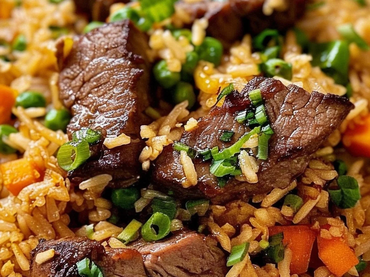 Make Garlic Butter Steak Fried Rice That Will Delight You!