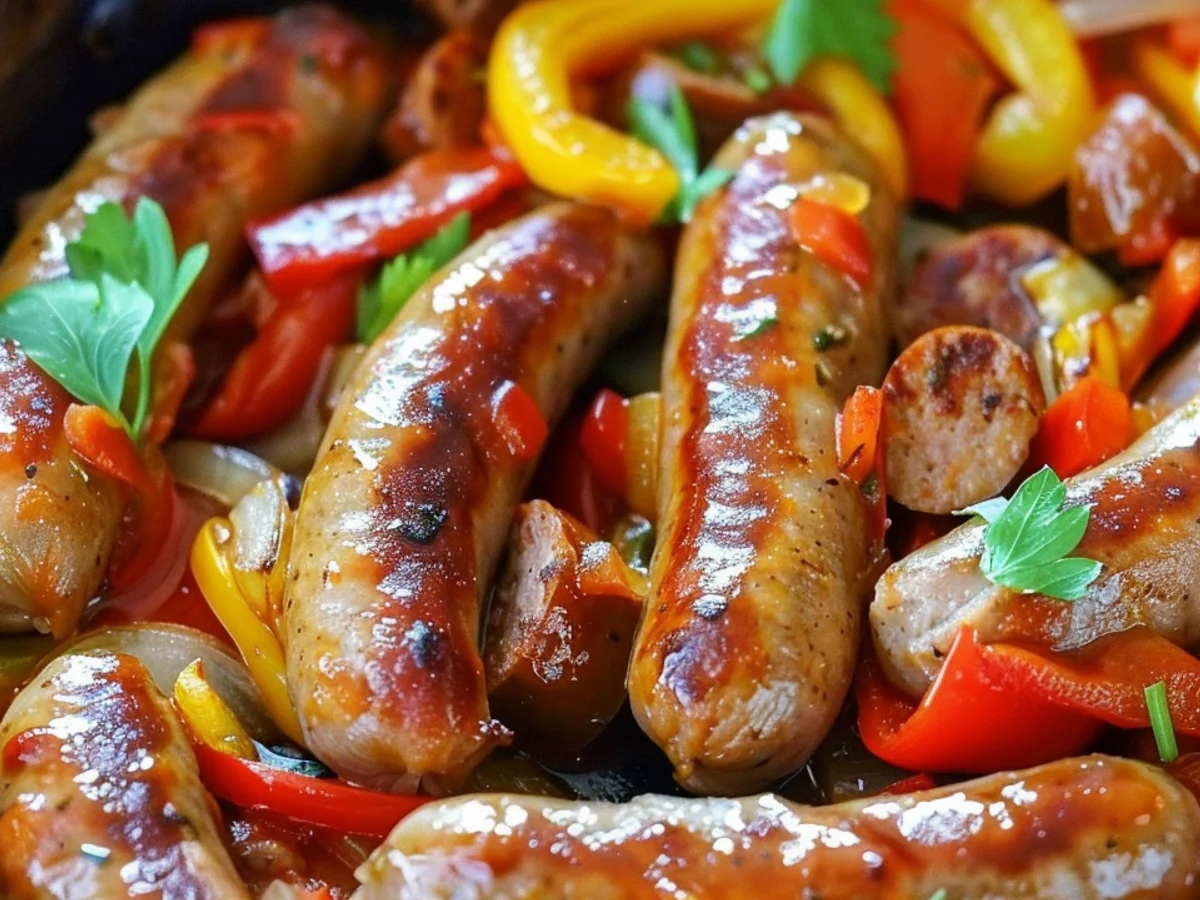 Polish Sausage Skillet: A Quick and Tasty Dinner Delight!