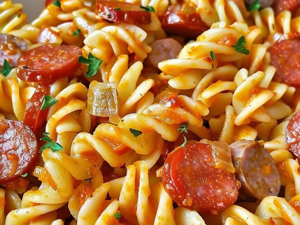 One Pot Kielbasa Pasta That Everyone Will Love!