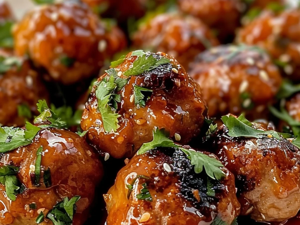 Honey Garlic Turkey Meatballs That Will Delight Your Tastebuds