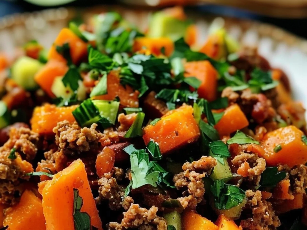 Ground Turkey Sweet Potato Skillet: A Flavorful Dinner Delight!