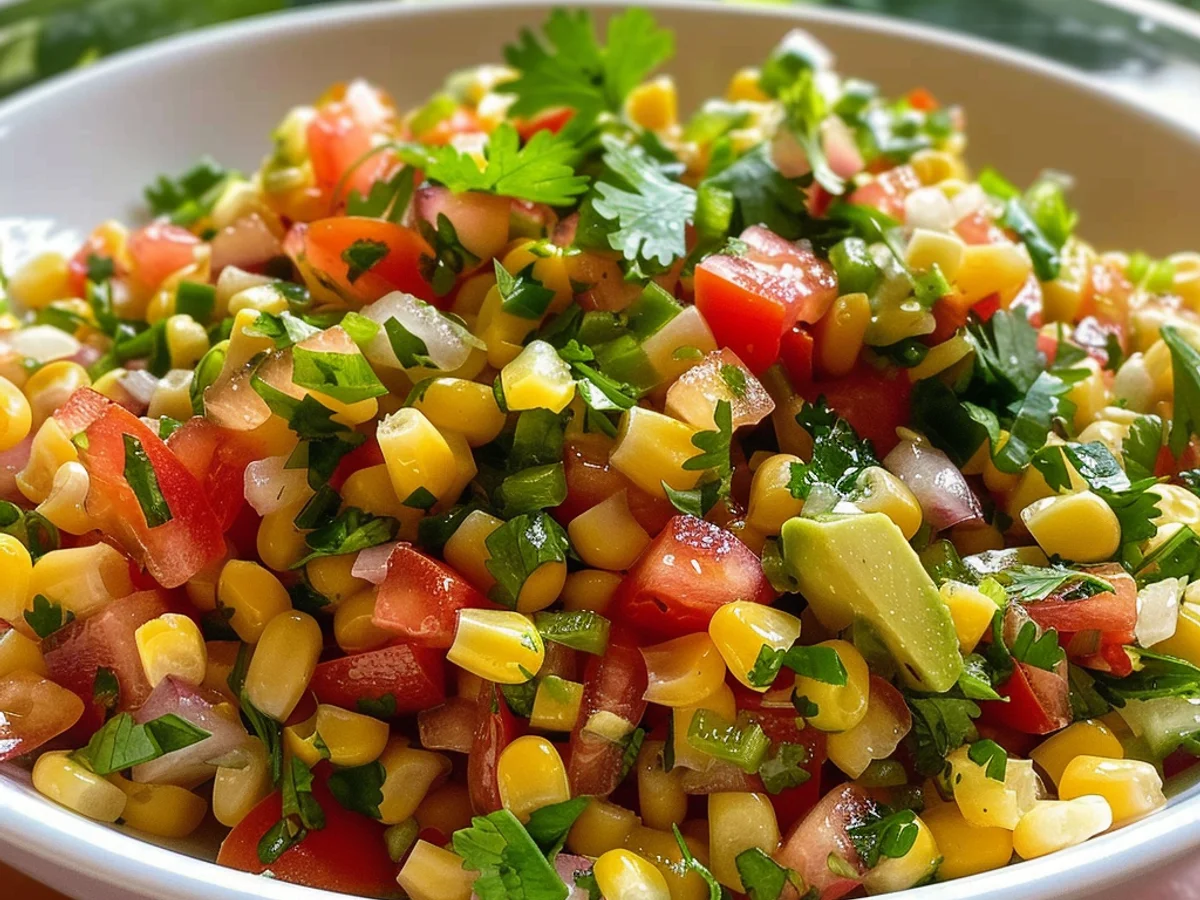 Fresh Corn Salsa Recipe: Discover Flavorful Summer Bliss!
