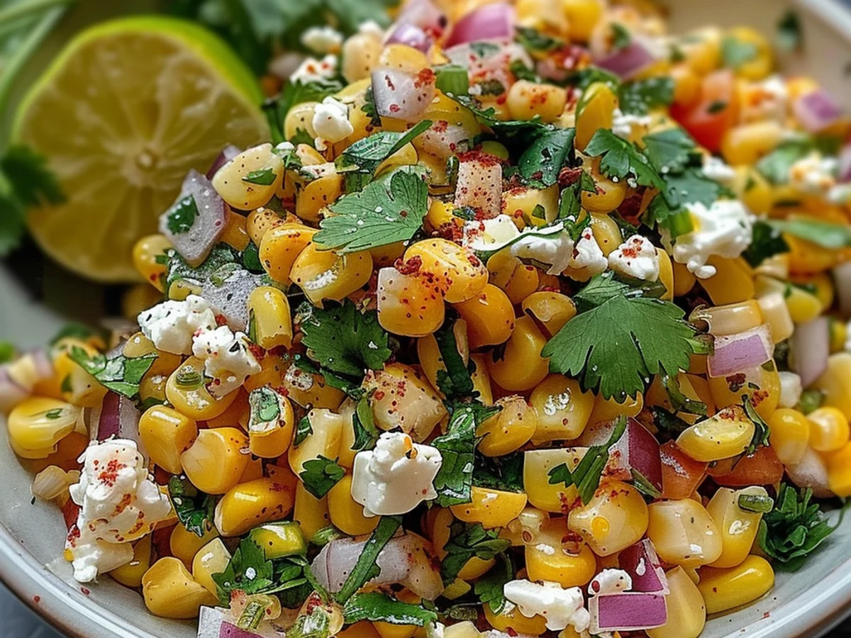 Mexican Street Corn Salad: A Flavorful Summer Delight!