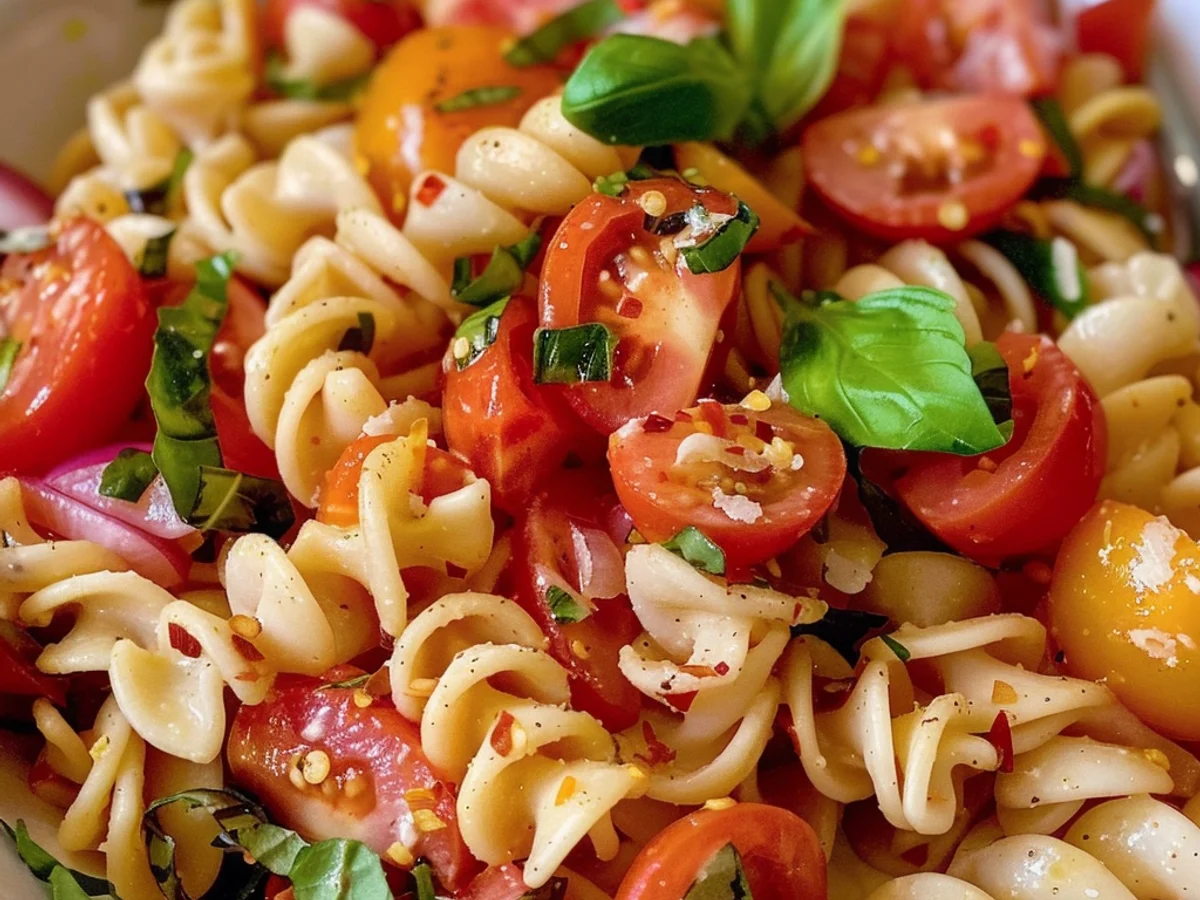 Bruschetta Pasta Salad: A Fresh Twist You’ll Love!