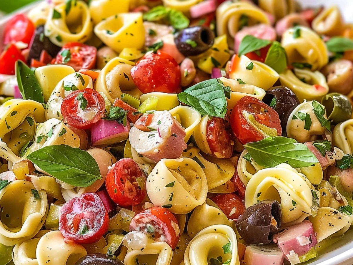 Antipasto Tortellini Pasta Salad That Wows Every Guest