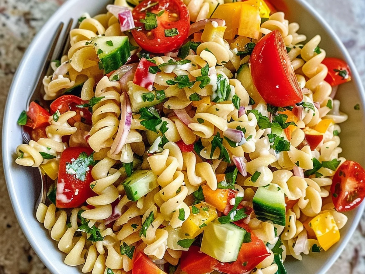 Easy Pasta Salad Recipe for Summer That Everyone Will Love!