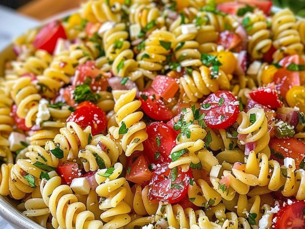 Classic Italian Pasta Salad Recipe That Everyone Loves!
