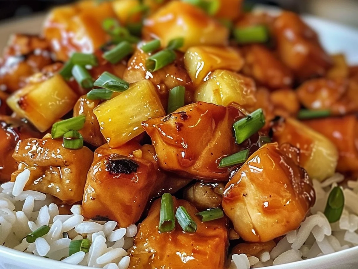 Pineapple Chicken and Rice: A Flavorful Delight Awaits!