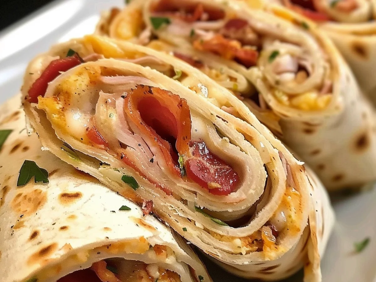 Quick Turkey Bacon Ranch Tortilla Roll Ups That Wow!