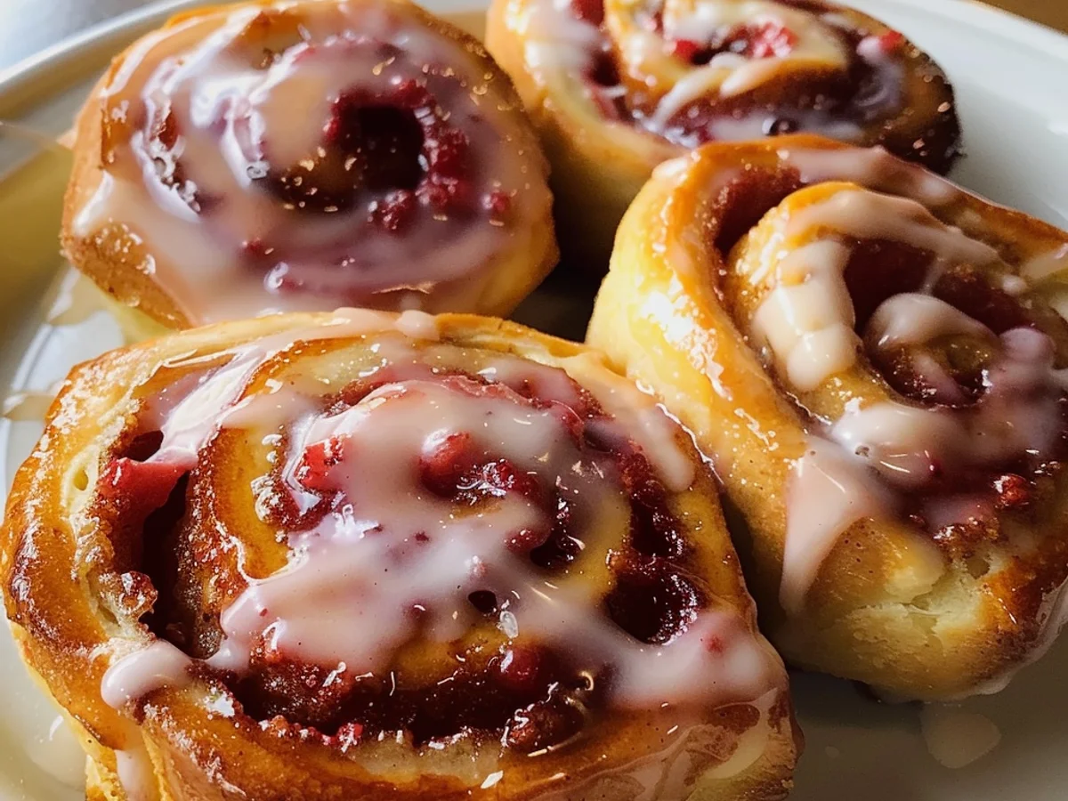 Strawberry Cinnamon Rolls: Irresistibly mouth-watering Treats!