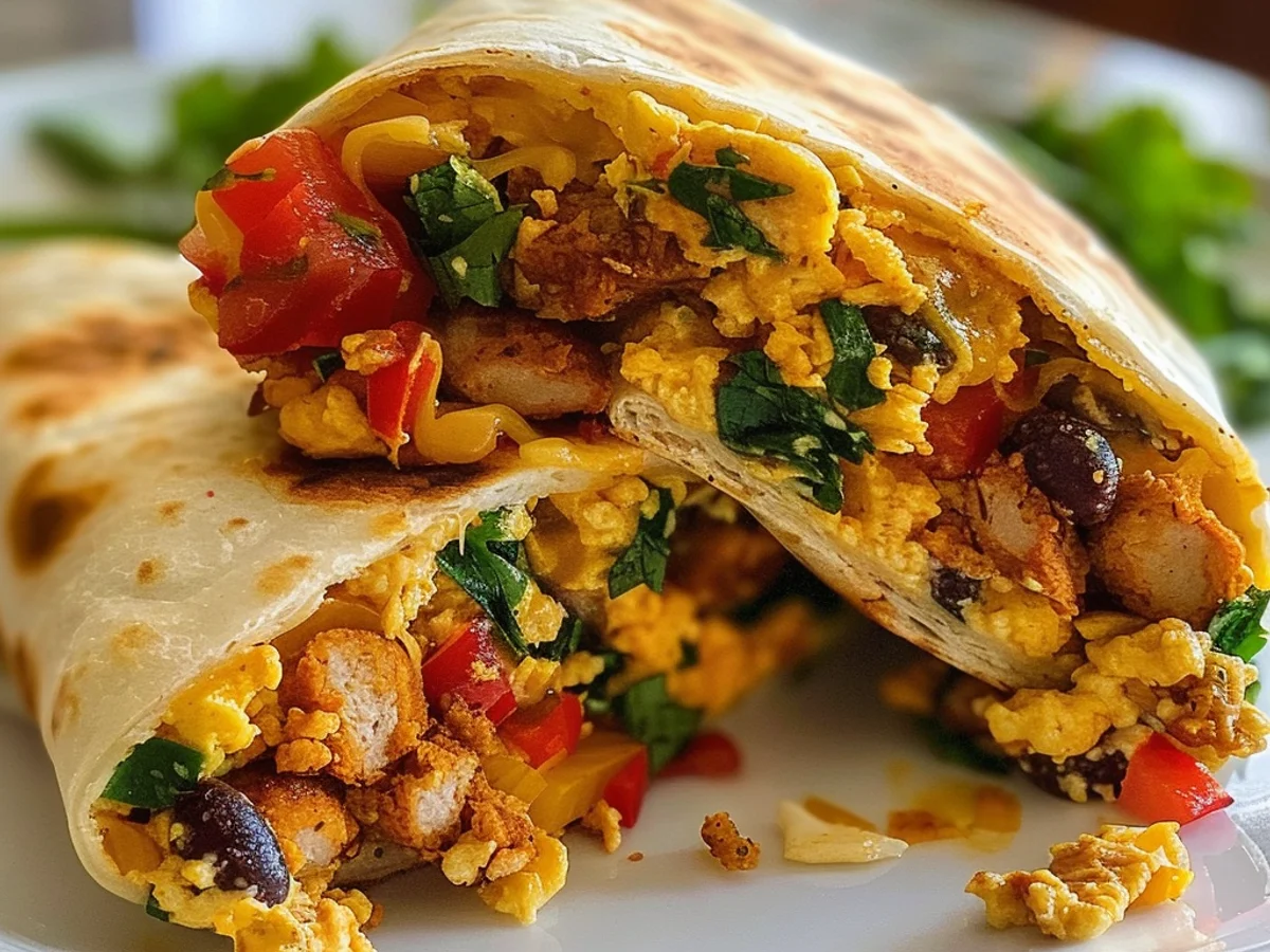 High Protein Breakfast Burritos That Fuel Your Day!