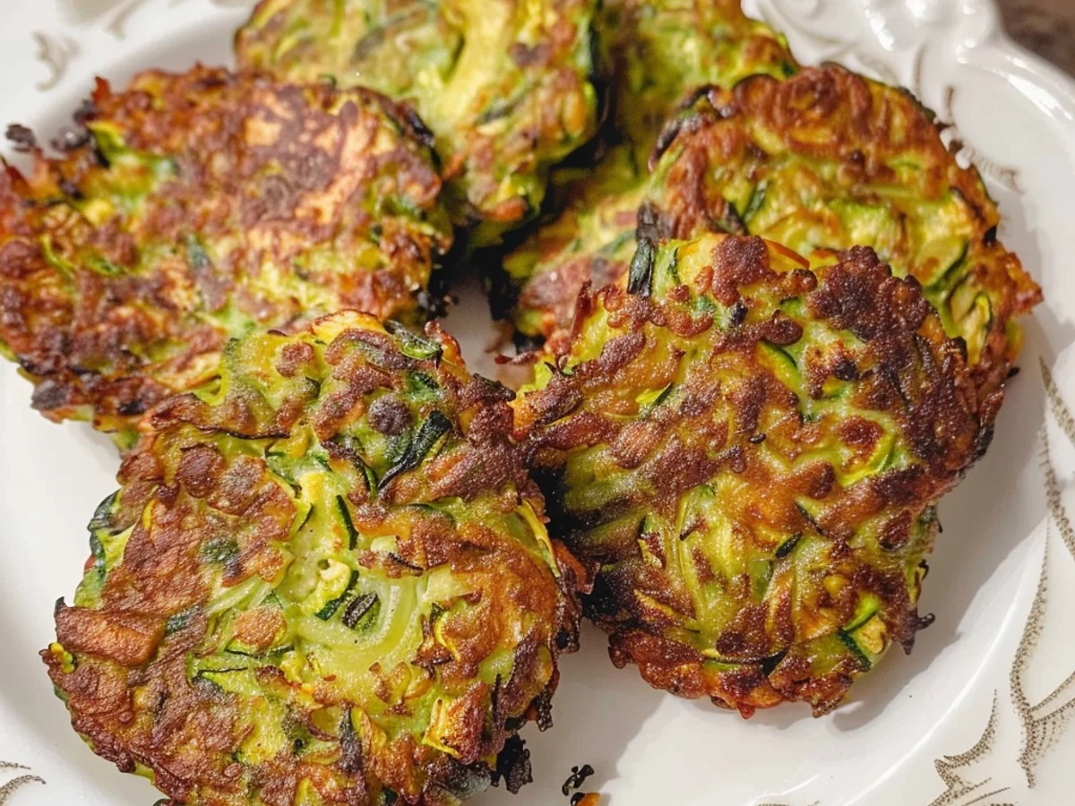 Air Fryer Zucchini Fritters Recipe