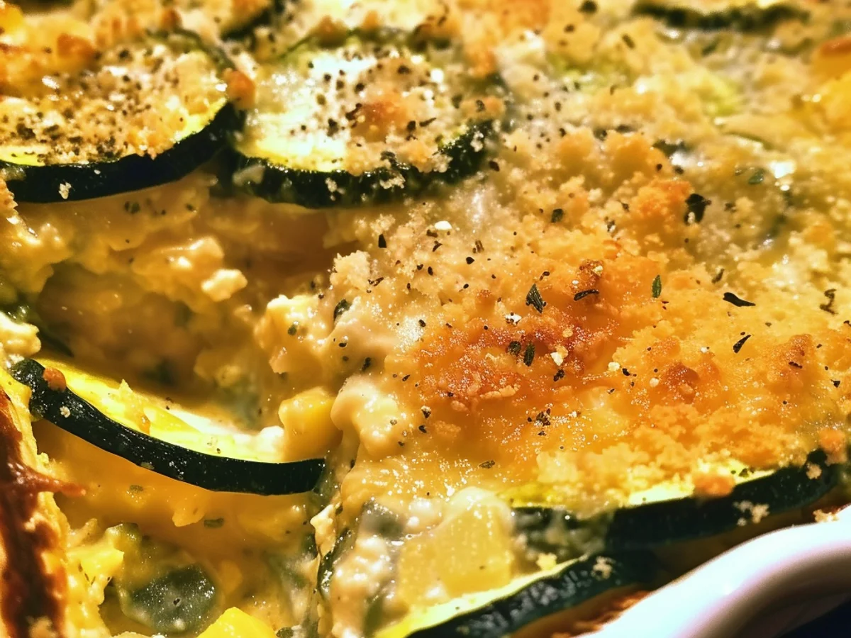 Cheesy Zucchini Squash Casserole Recipe You’ll Love!