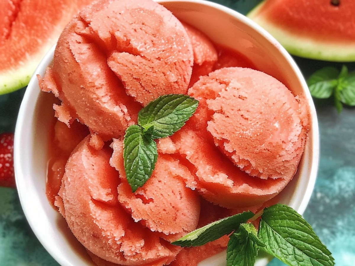 Watermelon Sorbet Recipe: Refreshing Summer Delight Awaits!