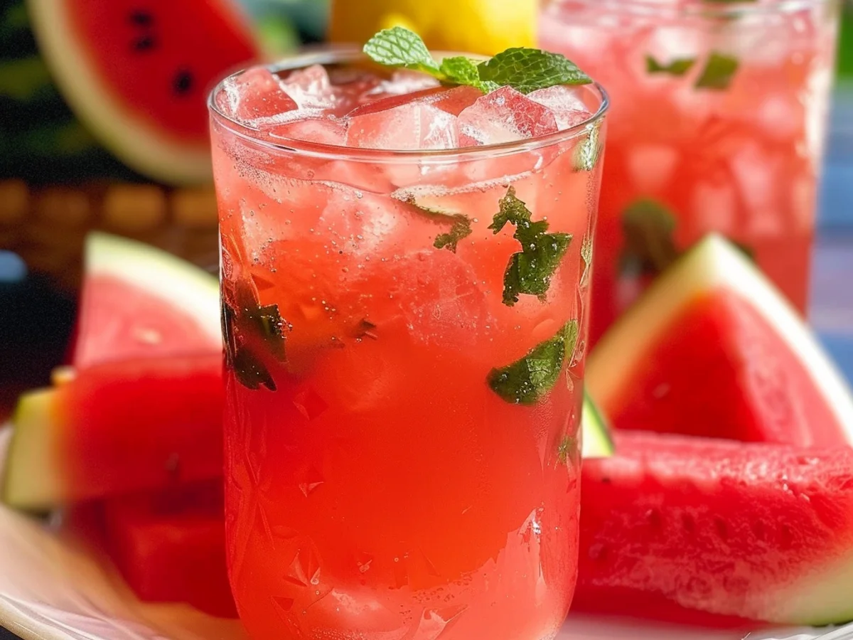 Watermelon Lemonade Recipe That Refreshes Your Summer!