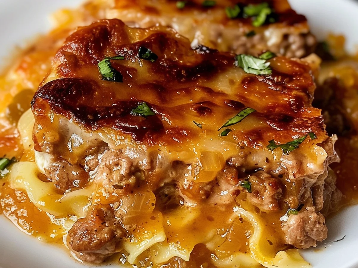 Taco Lasagna Bake: A tasty Twist on Dinner!