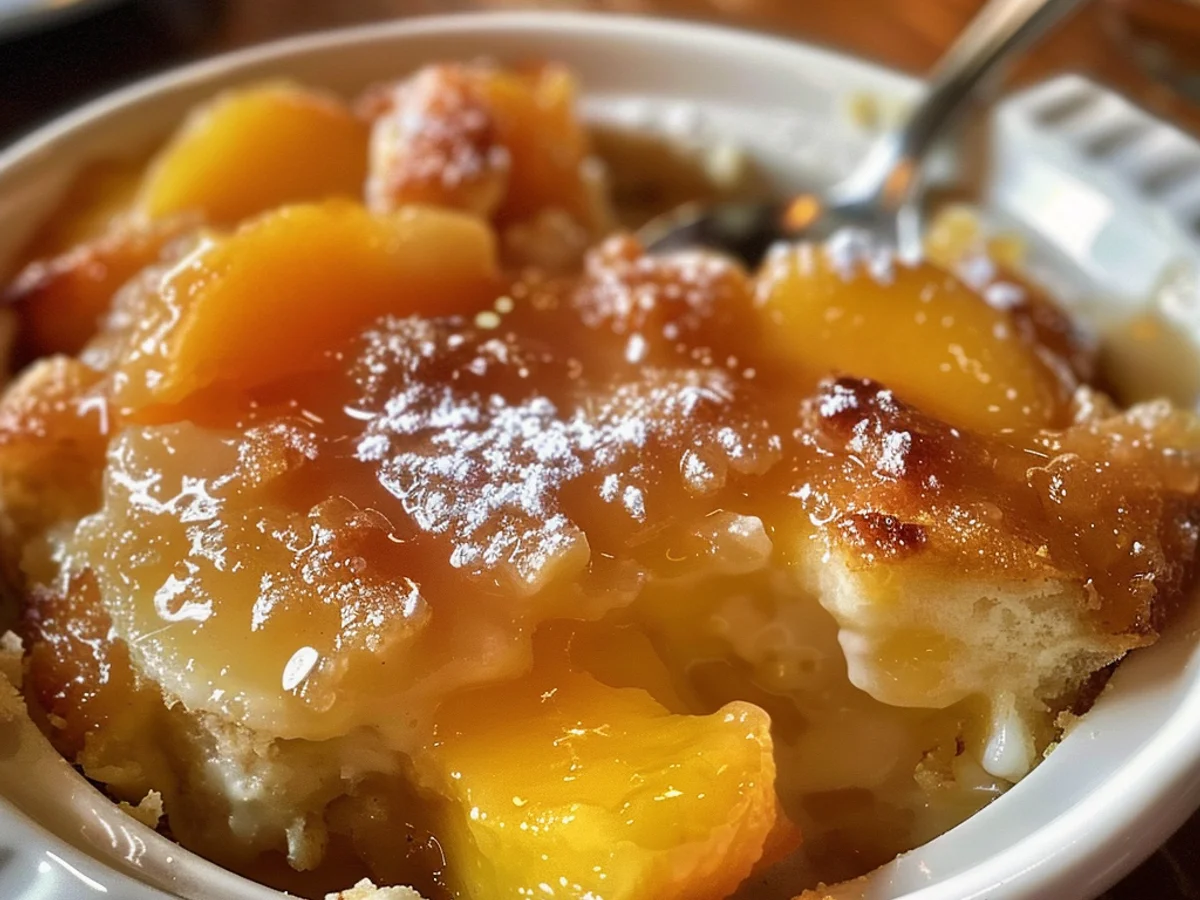 Tennessee Peach Pudding: A yummy Southern Delight!