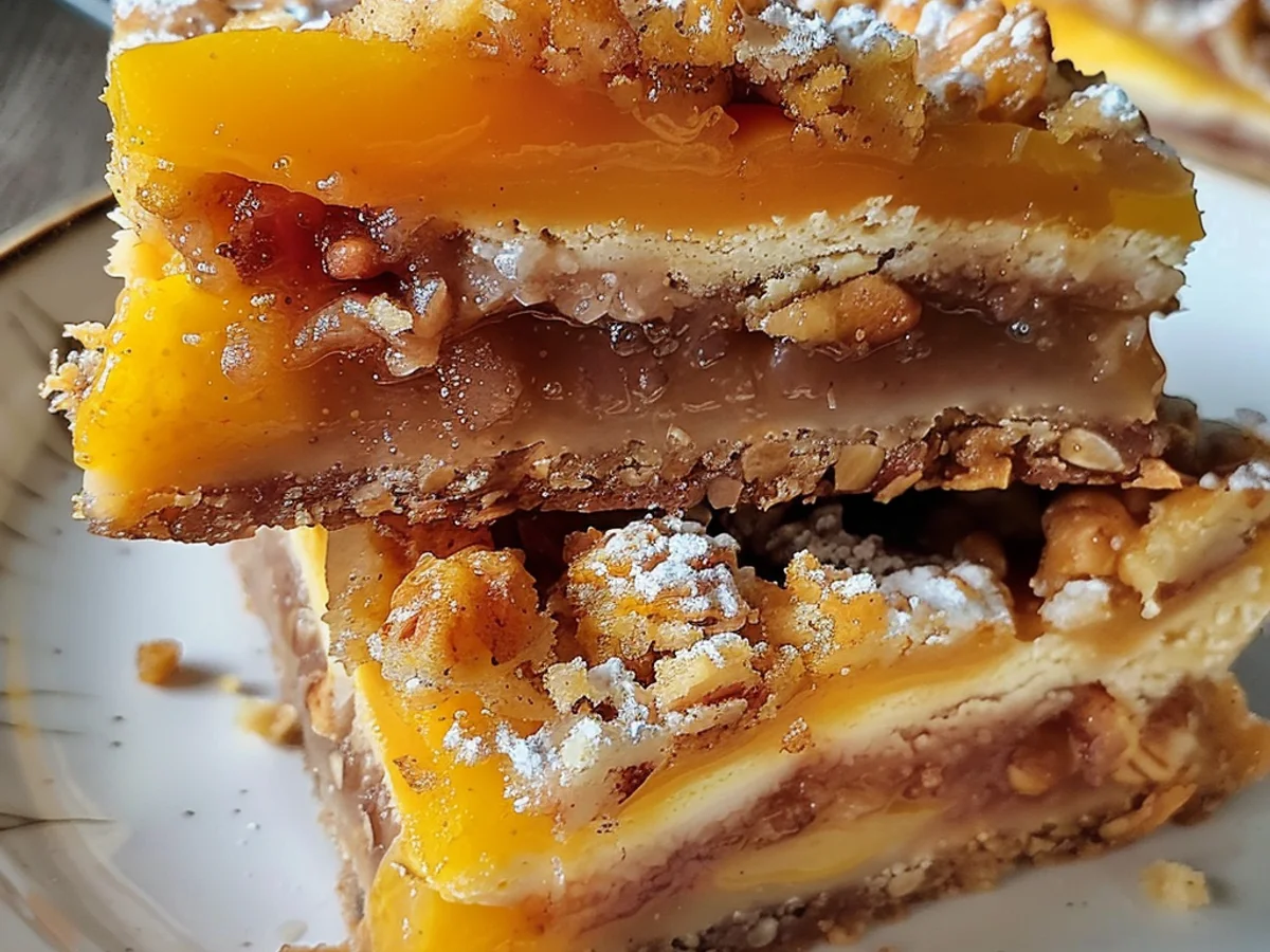 Heavenly Summer Peach Bars That Will Delight Your Tastebuds!