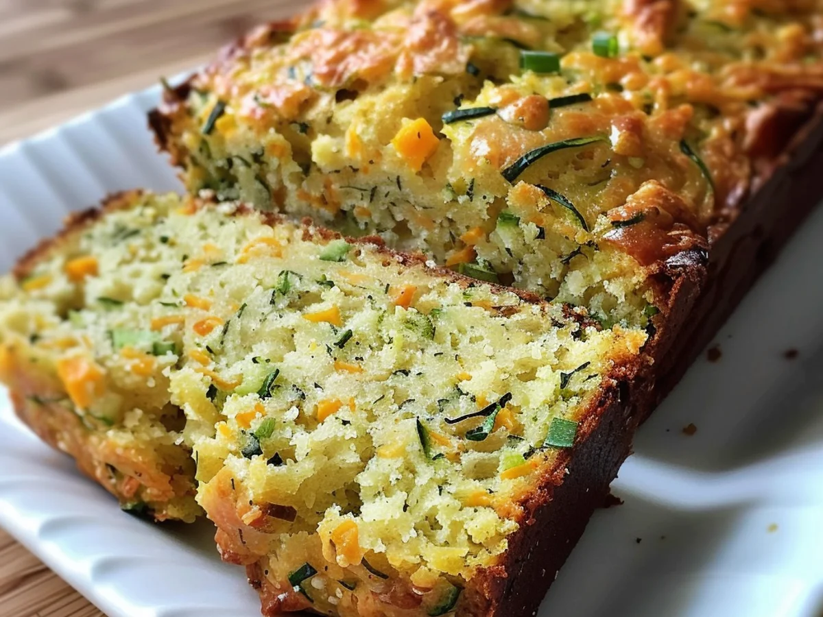 Savory Cheddar Zucchini Bread That Everyone Will Love!