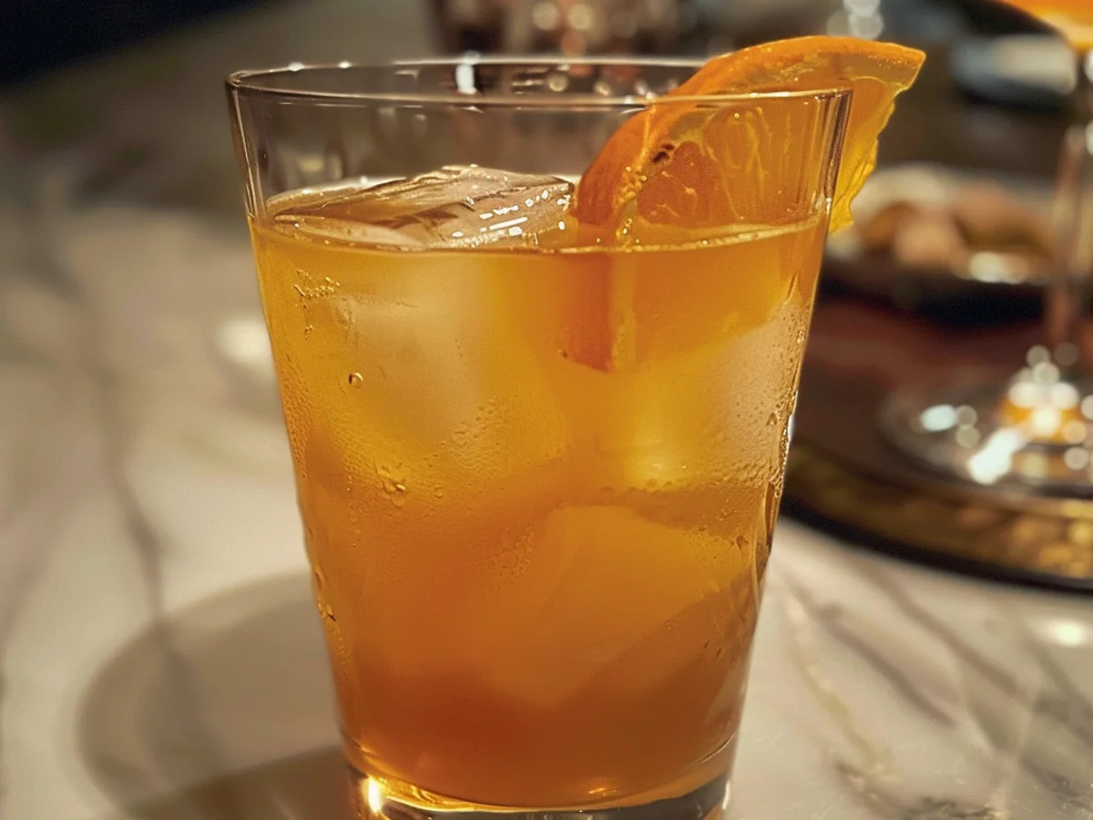 Tangerine Bourbon Sidecars