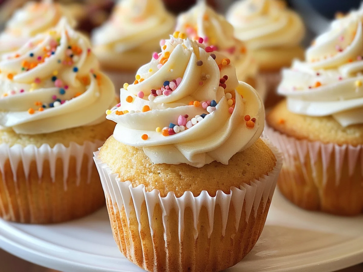 Honey Peach Cream Cheese Cupcakes That Delight Your Tastebuds!