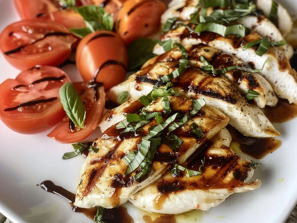 Peach Caprese Grilled Chicken: A Flavorful Summer Delight!