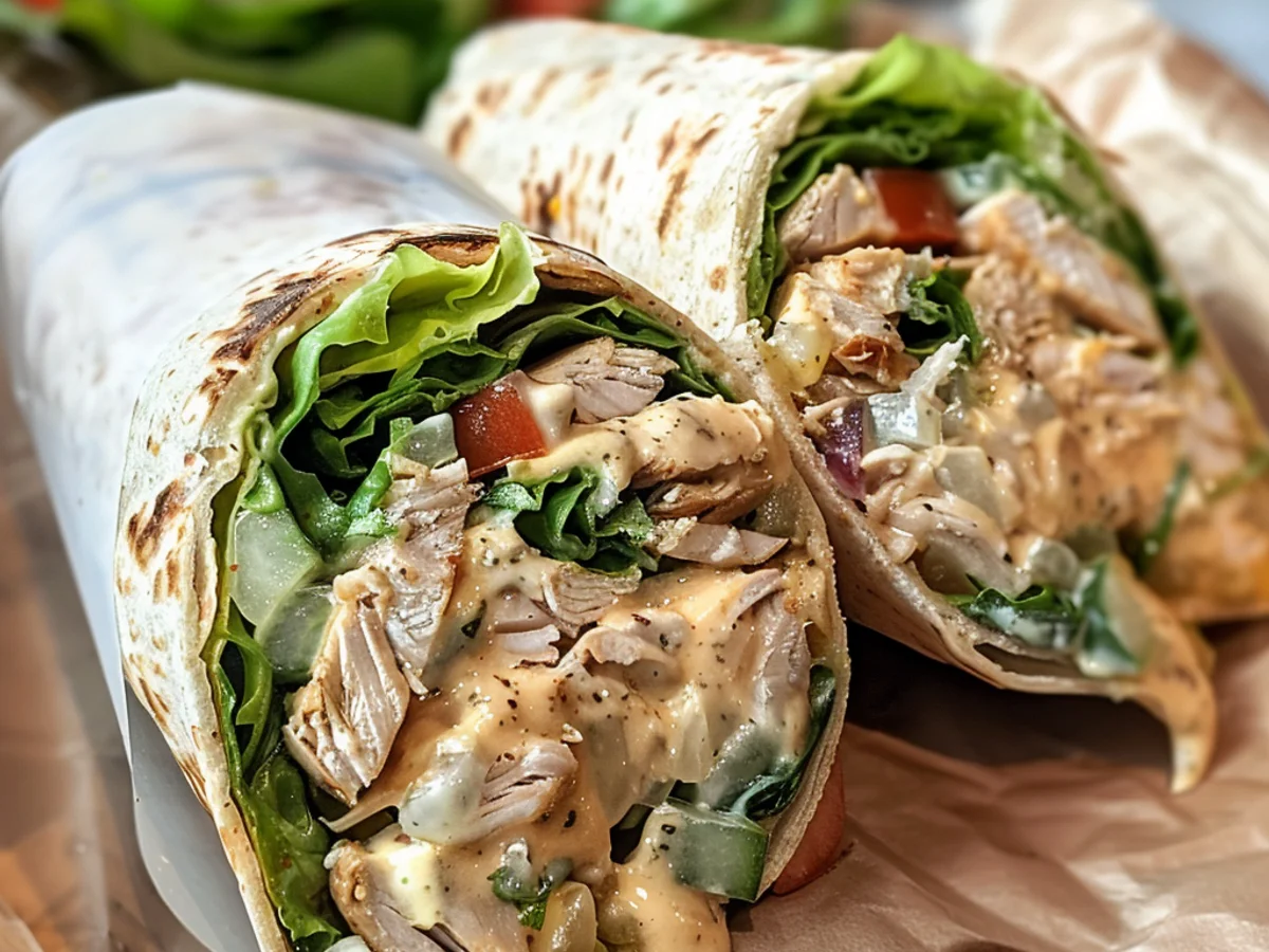California Turkey Club Wraps: A tastyly Healthy Choice!