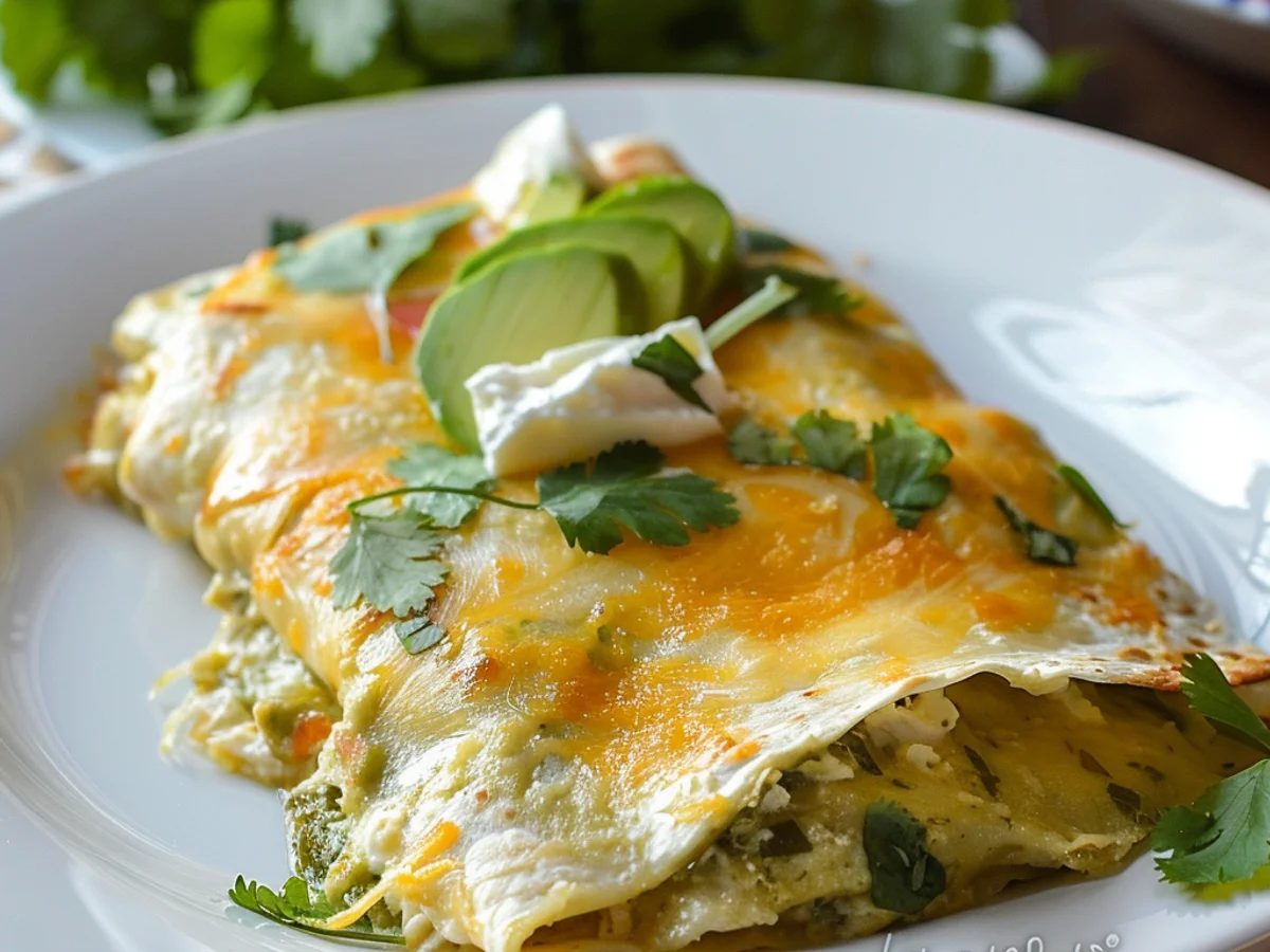 Green Chile Chicken Enchilada Casserole That Delights!
