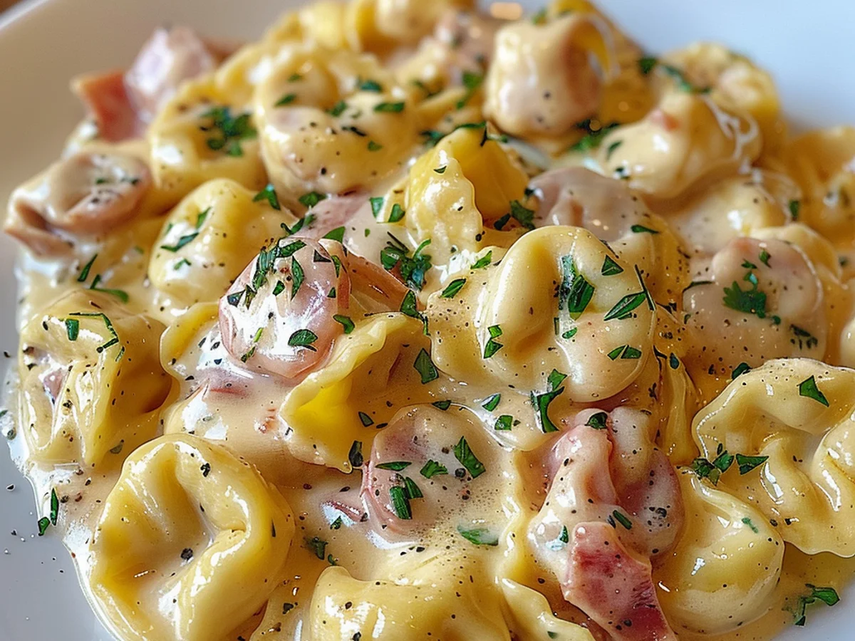 Creamy Tortellini Carbonara Recipe You Can’t Resist!