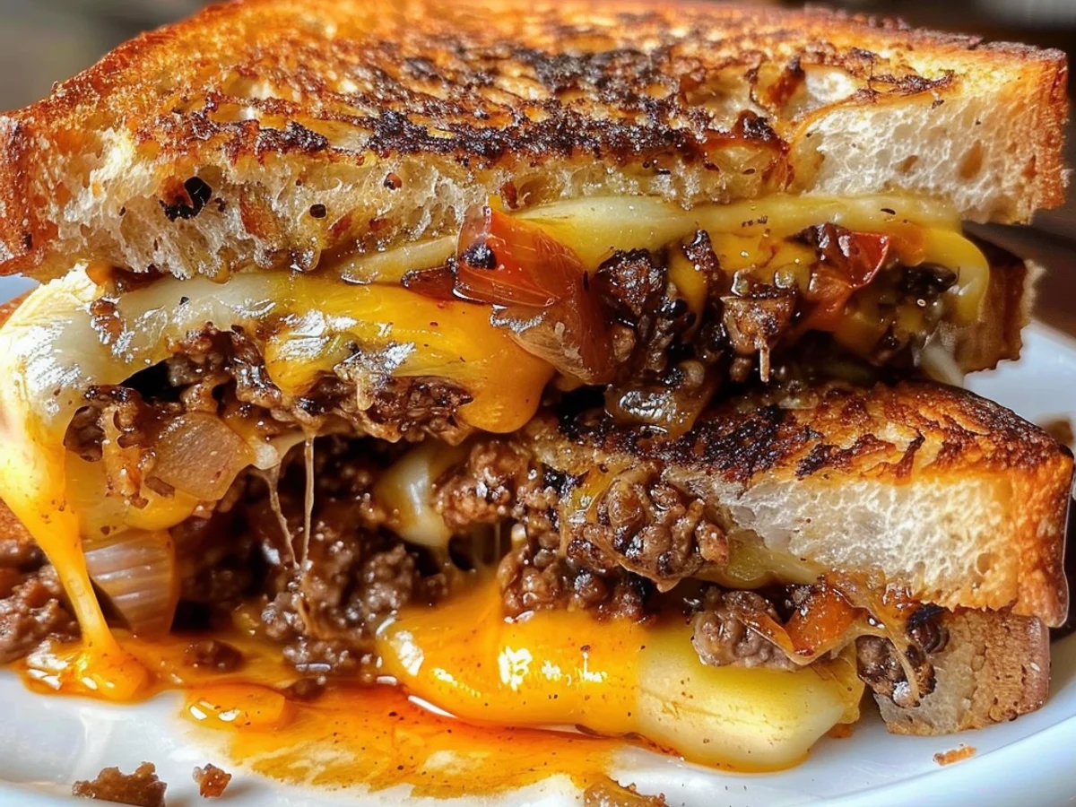 Irresistible Cheesy Patty Melts Recipe: Discover 4 Secrets!