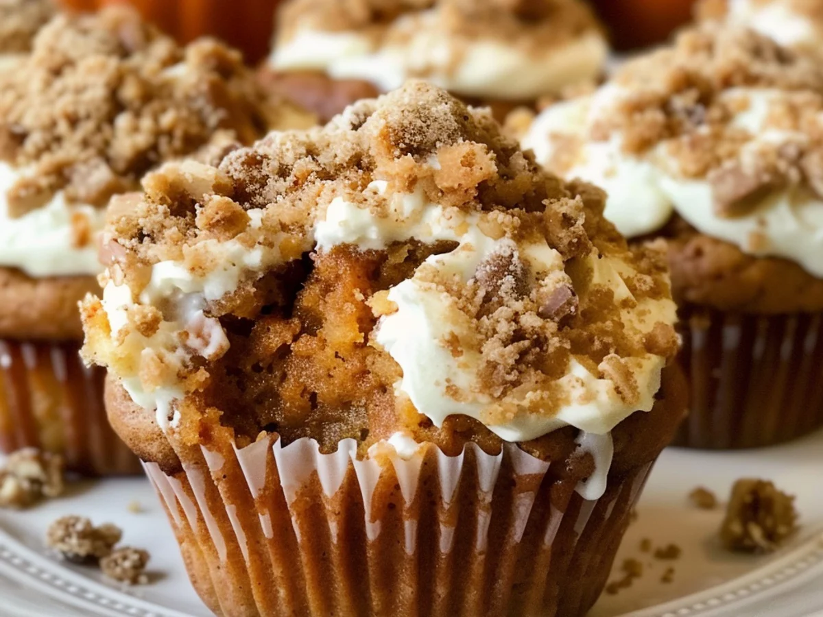 Pumpkin Cheesecake Muffins: A flavorful Fall Treat!