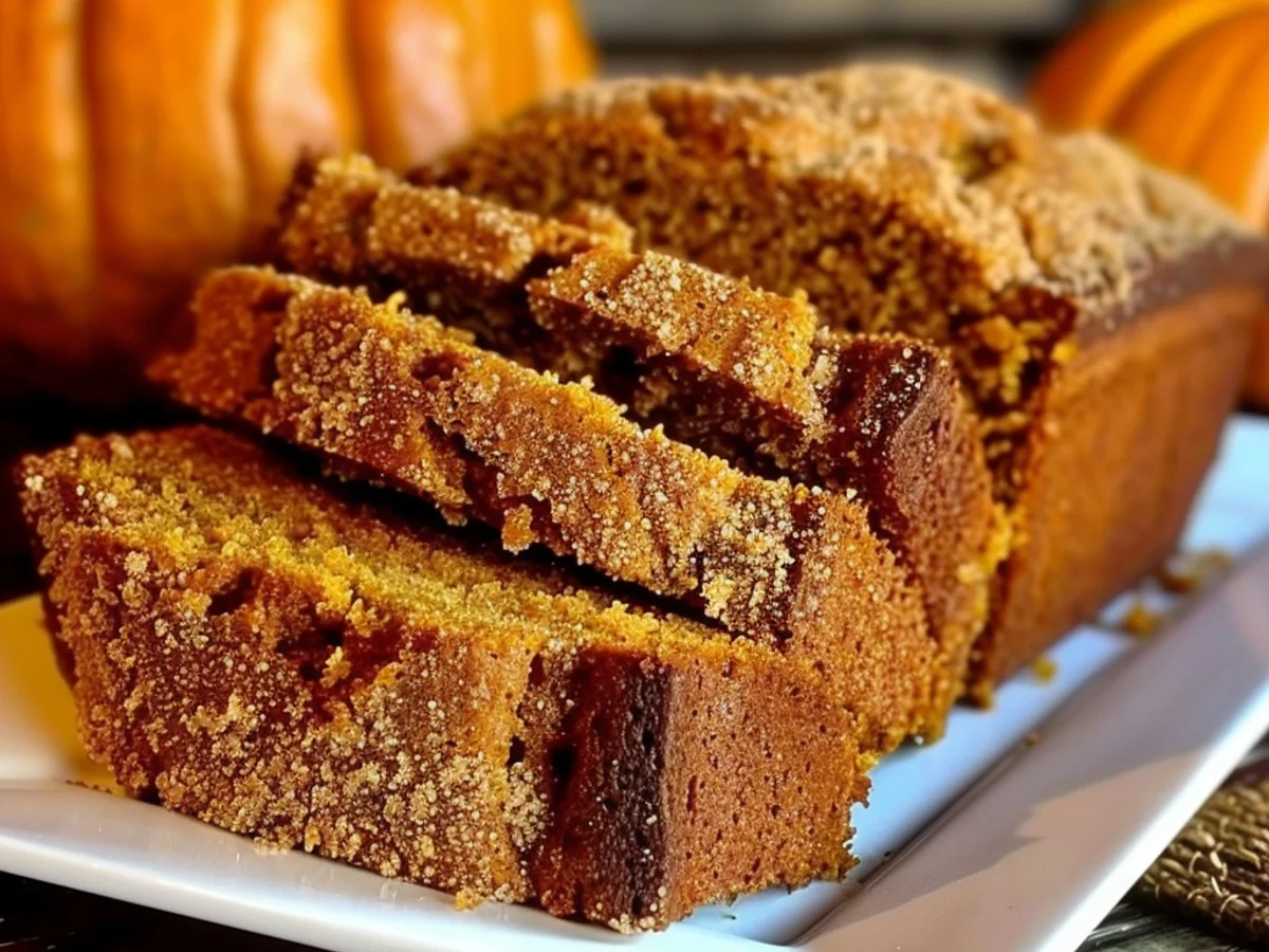 Cinnamon Sugar Pumpkin Bread: A Must-Try Fall Delight!
